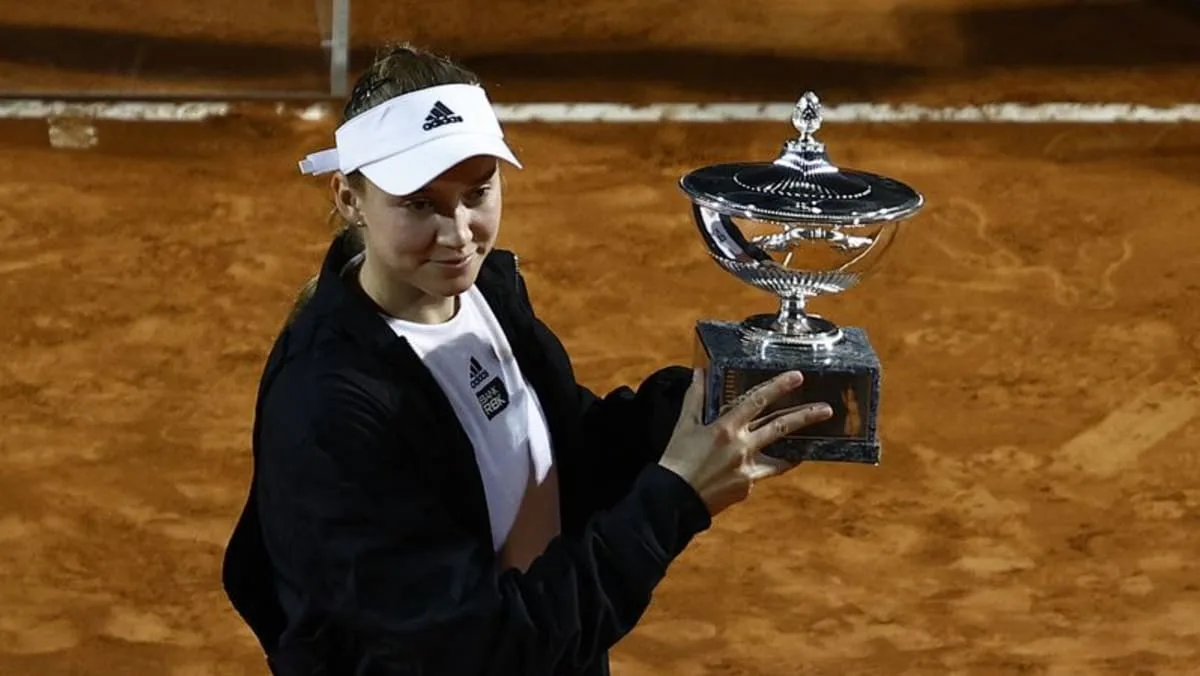 Elena Rybakina Claims the WTA Rome Open Tennis Title